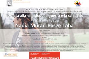 Incontro con Nadia Murad UNIMIB