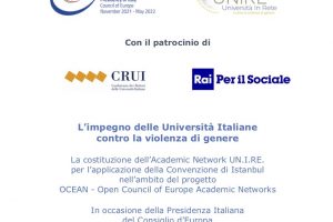 L’impegno delle università italiane contro la violenza di genere. Evento lancio del Network UNIRE