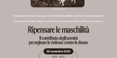 Ripensare alla maschilità. Il contributo degli uomini per arginare la violenza contro le donne