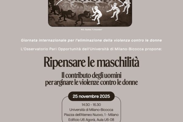 Ripensare alla maschilità. Il contributo degli uomini per arginare la violenza contro le donne