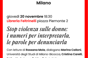 Stop violenza sulle donne: i numeri per interpretarla, le parole per denunciarla
