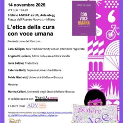 L’etica della cura con voce umana